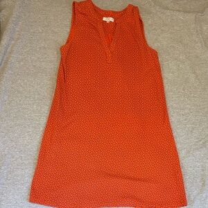 Stewart Simons Orange and Purple Geometric Dress